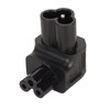 4PCS IEC320 C6 to IEC320 C5 Power Adapter Plug and