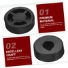 TEHAUX 4pcs Rubber Speaker Isolation Feet Pads Subwoofer Isolation Pad
