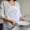 Azeeda 'Spotted Hyena Prowling' Unisex Cooking Apron (AP00081944)