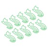 100 Pcs Cute Paper Clips Animal Shaped Fun Bookmark Document