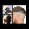 Steel Waterproof Electric Head Hair Shaver Rechargeable High Precision Hair
