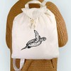 Azeeda 'Sea Turtle' Canvas Rucksack/Backpack (RK00002089)