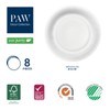 PAW - Paper Plates (23 cm) I Pack of 8