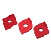 3PCS Radius Jig Router Template Handheld Aluminum Alloy Rust Proof