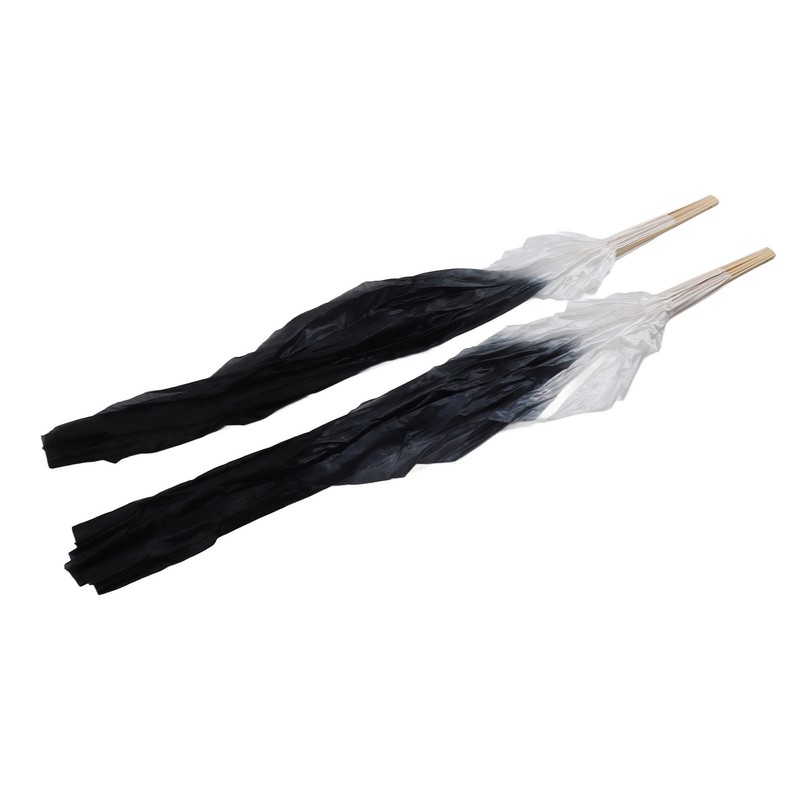 1 Pair Long Dance Fan Soft Beautiful Classical Dancing Fan