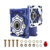 Jecoupoon NMRV040 Worm Gear Reducer Ratio 15:1 Connection Matching Standard