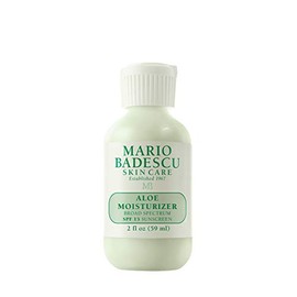 Mario Badescu Hidratante facial de aloe para mujeres y hombres con SPF 15, hidratante facial ideal para pieles mixtas, grasas o sensibles, crema facia