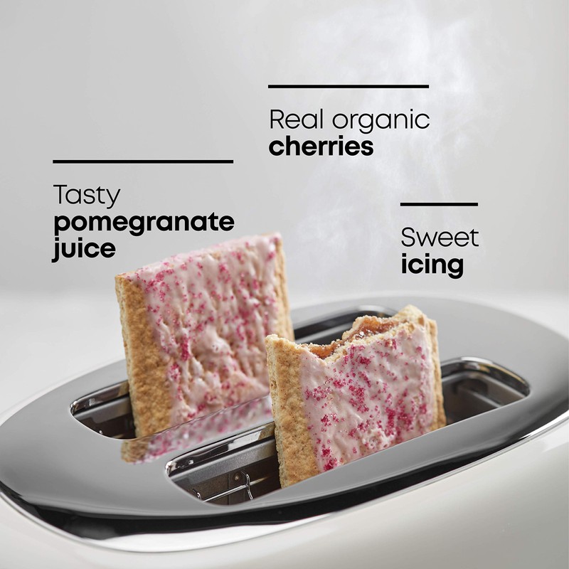 Nature's Path Organic Toaster Pastries, Frosted Cherry Pomegranate, 72 Count