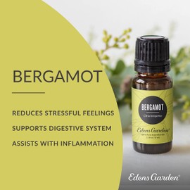 Edens Garden Bergamot Essential Oil, 100% Pure Therapeutic Grade (Undiluted Natural/Homeopathic Aromatherapy Scented Essential Oil Singles) 10 ml