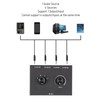 4 Way Stereo Switch, 4 Port Passive Switcher, Audio Input