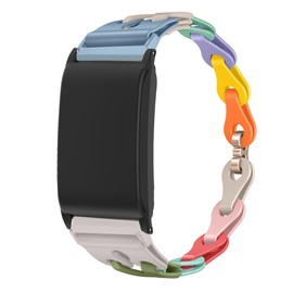 Lamshaw Compatible with WHOOP PEAK Bands with Case bands, Elastic Silicone Hollowed Out Replacement Straps Compatible with WHOOP 5.0 PEAK, LIFE MG, One, 4.0, 3.0 (Color)