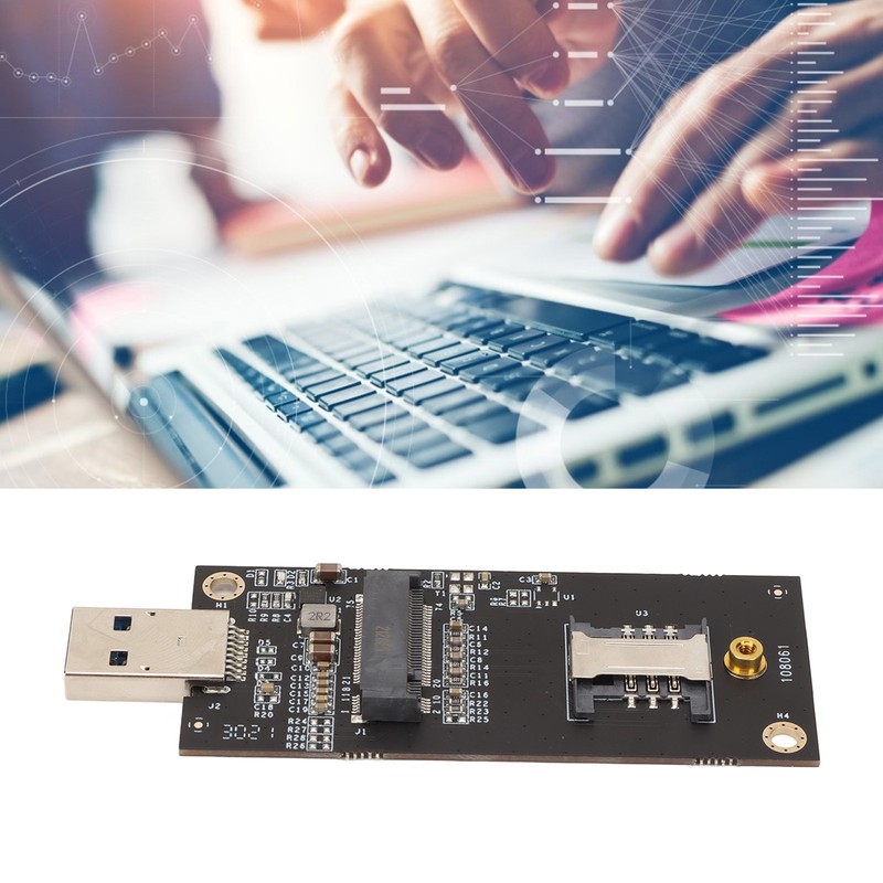 NGFF to USB 3.0 Adapter with SIM Card Slot Plug