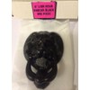 Black Cast Iron Lion Head Door Knocker