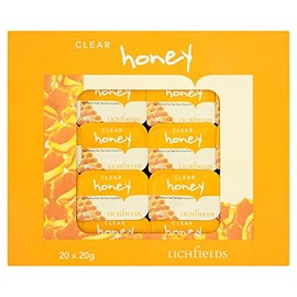 ( 5 Pack ) Lichfields Clear Honey Individual Portions 20 x 20g