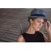 styleBREAKER Trilby 04025002 Unisex Lightweight Paper Hat with Contrasting Trim,