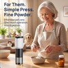 Elfzone Electric Pill Grinder Crusher Portable Pulverizer Medication