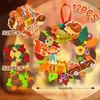 Whaline 12 Kits Fall Leaf Wreath Craft Kits Glitter Thanksgiving