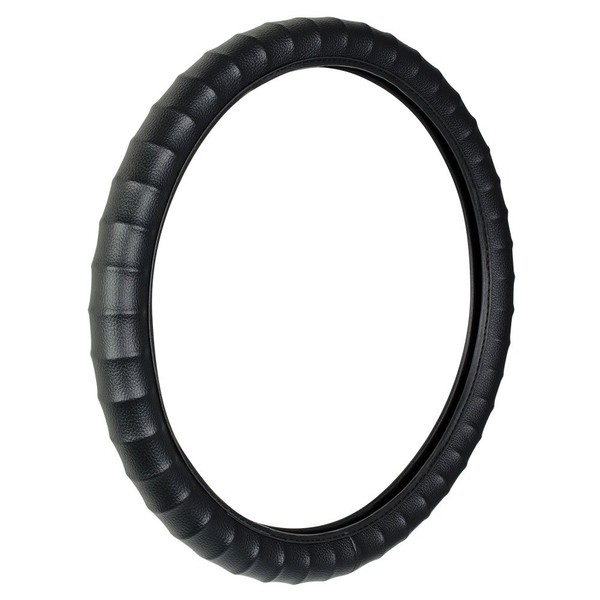 Custom Accessories 38011 Gripper Series Black Custom Grip Steering Wheel