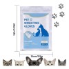 Veraly 6pz Guantes Desechable Mascota Limpieza Sin Enjuague Baño