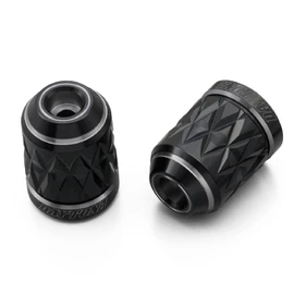 Daytona 99714 Premium Zone Motorcycle Bar End for Honda (M6) KIRIKO Ash Silver
