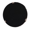 Crystal Cosmetic Makeup Tray 8in Round Display Tray Mirrored Metal