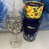 The Play Van Gogh Museum WINE Glass Almond Blossom design