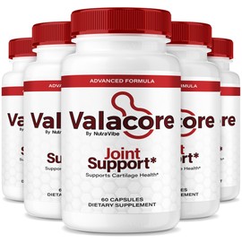 (5 Pack) Valacore Capsules – Daily Mobility Formula with a Premium Natural Blend to Help Support Flexibility, Comfort & Smooth Movement | Easy-to-Swallow Pills for Everyday Activities (300 Capsules)
