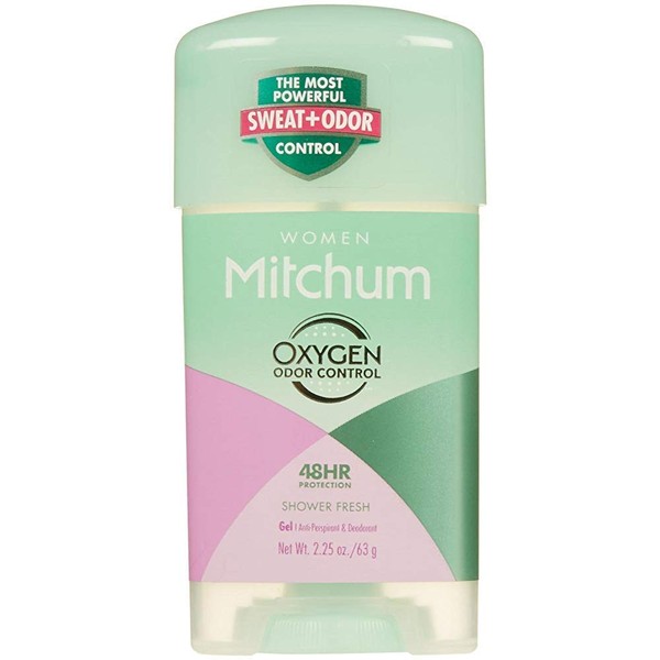 Mitchum Power Gel Shower Fresh Anti-Perspirant & Deodorant Revlon Deodorant Stick Women 2.25 oz (Pack of 7)