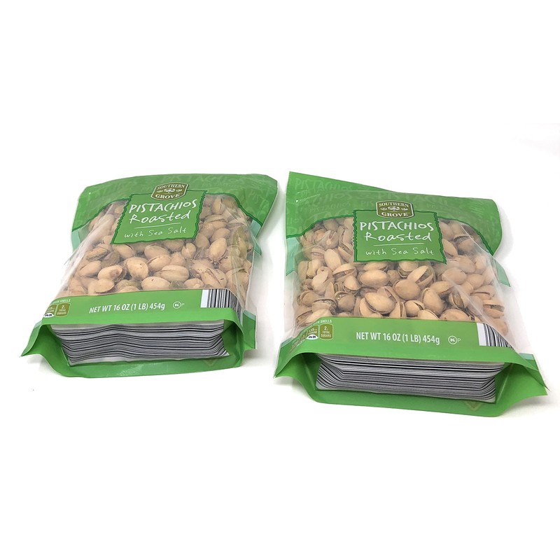 Southern Grove Roasted Pistachios With Sea Salt In-shell Nuts 2