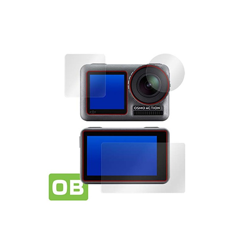 DJI Osmo Action Front and Back Set + 9H Lens