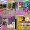 L5L3D RGB LED Strip Lights for Bedroom, 8ft Color Changing