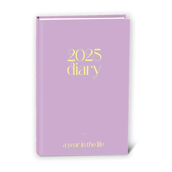 Invero 2025 Page A Day A5 Hardback Diary - Jan