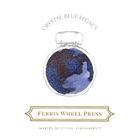 Ferris Wheel Press Fountain Pen Ink | Everyday Ink Collection | Classic Navy with Blue Shimmer | 38ml