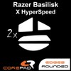 Corepad Skatez PRO 184 Replacement Mouse Feet for Razer Basilisk