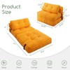 HIGOGOGO Folding Couch Sofa Bed, Convertible Sleeper Chair with Pillow