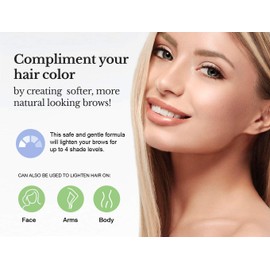 Godefroy Eyebrow Color Lightening Crème Single Use Application (GFY100),5 Count