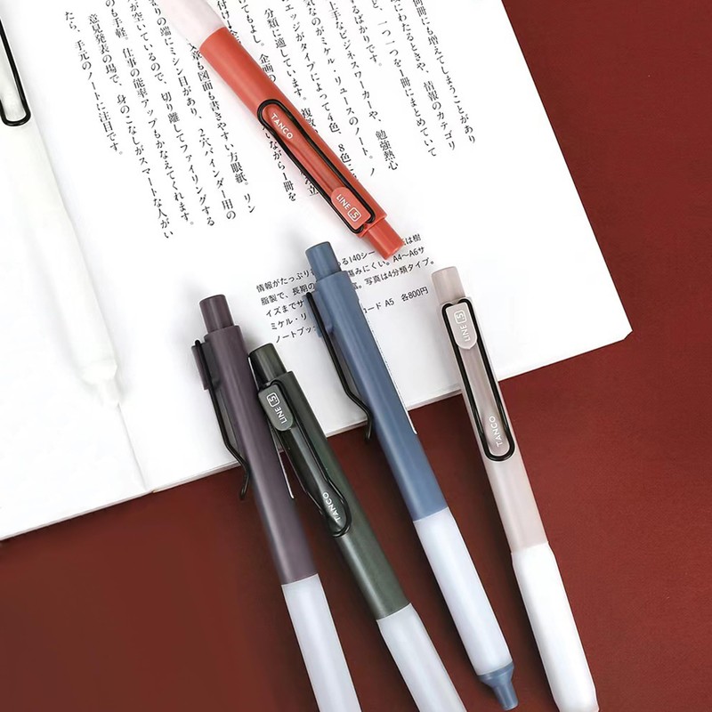 HeTaoCat Retractable Gel Pens, 0.5mm Fine Point, Quick Drying, Writing