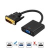 OcioDual DVI-D 24+1 to VGA Adapter, DVI-D Male to VGA
