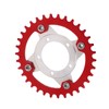 34T 104 BCD Electric Bike Chainring and Adapter for Bafang