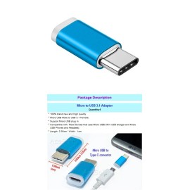 Universal 100% Brand New High Reliable Portable Durable 1x Micro to Type C Adaptor USA