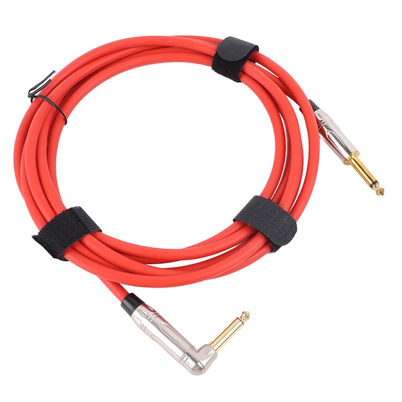 Musical Instrument Cable 6.35 Electric Folk Guitar Bass Audio Connection
