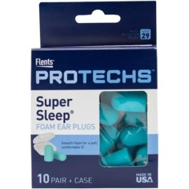 Plantronics Protects 플렌츠 프로텍스 재사용 가능한 슈퍼 슬립 이어 플러그 시끄러운 소음에 이상적이며 압력과 배경 Plenz Protecs Reusable Super Sleep Earplugs Ideal for Loud Noise, Pressure and Background [NRR 29]