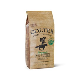 Colter Coffee Roasting - Organic Fogcutter - 100% Organic Arabica Coffee - 12 oz whole bean