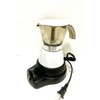 Bene Casa Portable Espresso Coffee Maker/Cafetera Portable1-3Cup Blanca