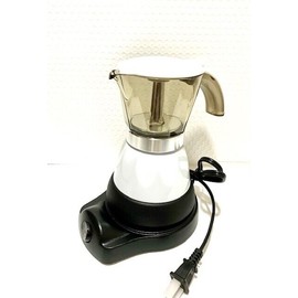 Bene Casa Portable Espresso Coffee Maker/Cafetera Portable1-3Cup Blanca