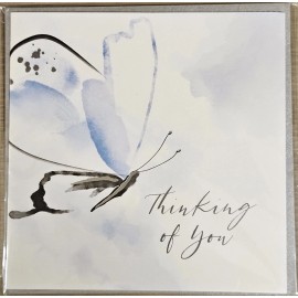 PAPYRUS MATEJA KOVAC  MAY YOU BE SURROUNDED BY LOVE SYMPATHY BUTTERFLY CARD