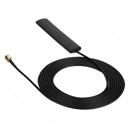 SMA Male Radio Antenna, Bidirectional Wideband Scanner Mobile Radio Antenna Glass Mount Mobile Full Band