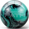 Pyramid Path Rising Bowling Ball (Enchanted Black/Teal/Silver, 14 LB)