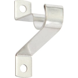 Kenney Silver 7/16 In. Cafe Rod Bracket (2-Pack) - 1 Each