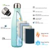 Konokyo Insulated Water Bottles,17 oz Double Wall Stainless Steel Vacumm